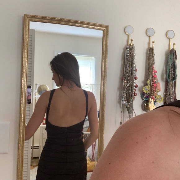 BCBGMAXAZRIA Black Formal Dress - Picture 3 of 3